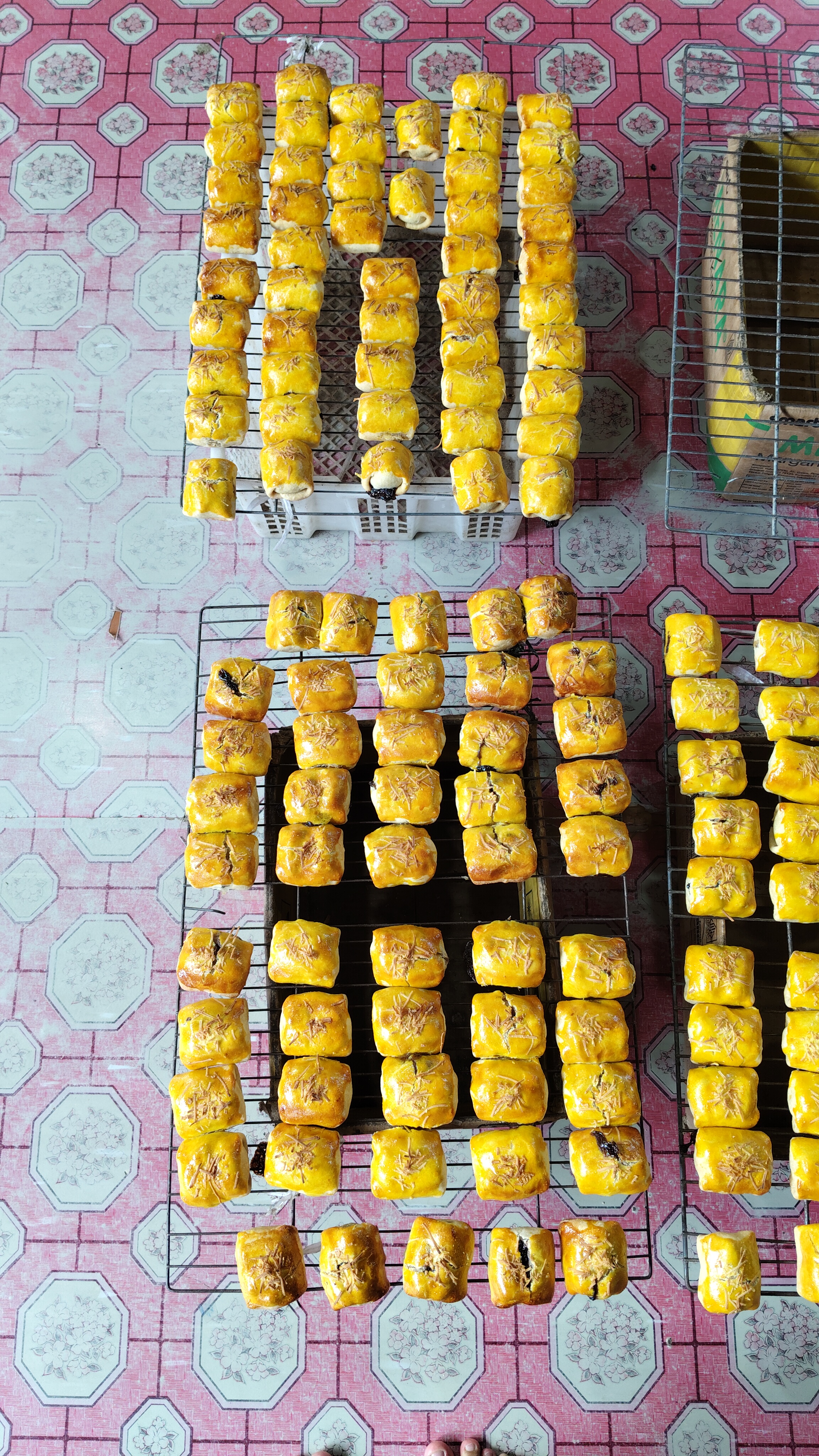 Bolen setelah keluar dari oven